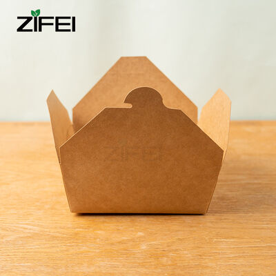 생분해성 크라프트 종이 상자 갈색 및 흰색 친환경 포장 지속 가능한 비즈니스 포장 전략