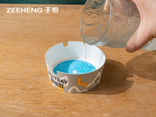 6oz 용량 직사각형 종이 그릇과 SAP 재료 및 물 폼화 호텔 레스토랑 및 가정용 자 소멸